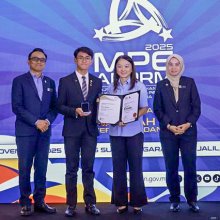 Hariz Achieves Prestigious Gold Duke of Edinburgh International Award